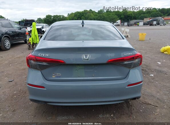 2HGFE2F52NH565929 2022 HONDA CIVIC Gray 