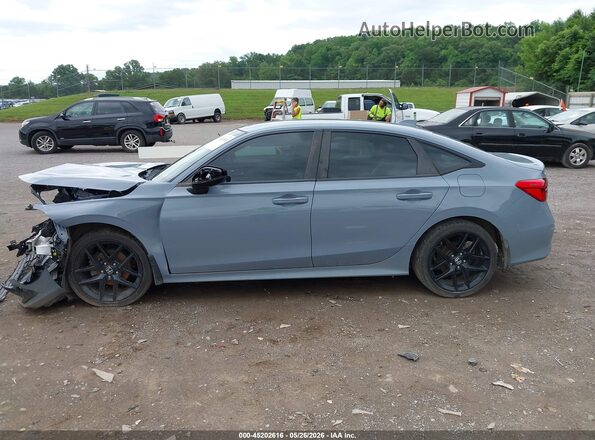 2HGFE2F52NH565929 2022 HONDA CIVIC Gray 
