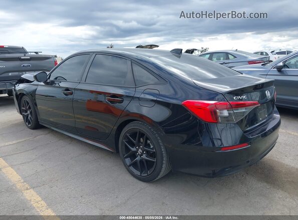 2HGFE2F52PH554710 2023 HONDA CIVIC Black უკანა მარცხენა