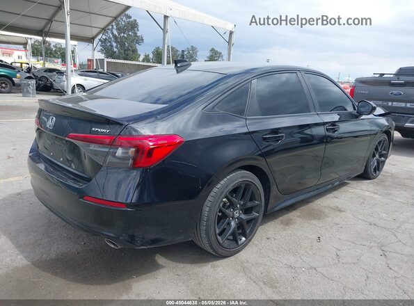 2HGFE2F52PH554710 2023 HONDA CIVIC Black უკანა მარჯვენა