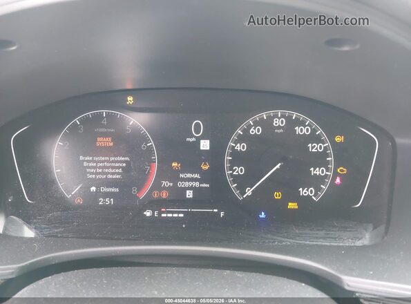 2HGFE2F52PH554710 2023 HONDA CIVIC Black უკანა სავარძლების ხედი