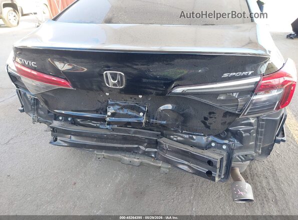 2HGFE2F52RH531768 2024 HONDA CIVIC Black Դիմացի տեսք