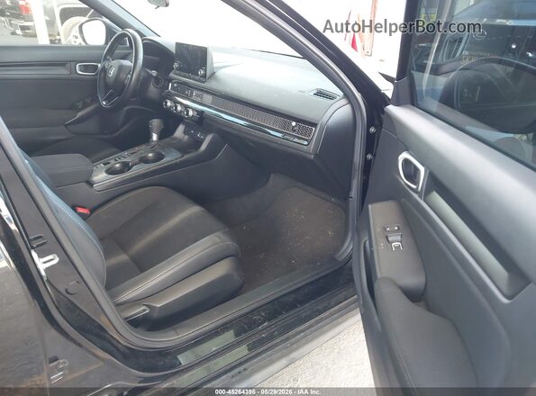 2HGFE2F52RH531768 2024 HONDA CIVIC Black Սալոնի դիմացի տեսք