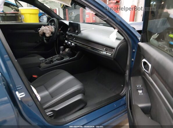 2HGFE2F52SH559298 2025 HONDA CIVIC Синий Вид салона спереди