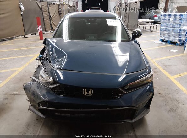 2HGFE2F52SH559298 2025 HONDA CIVIC Синий Вид щитка приборов