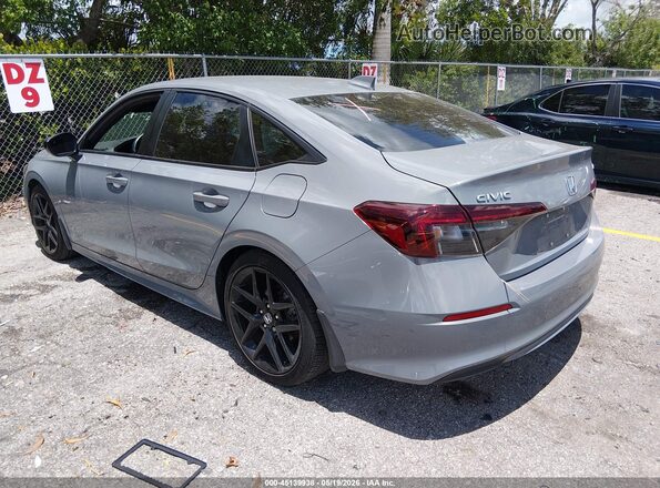 2HGFE2F52SH577722 2025 HONDA CIVIC Gray Հետևի ձախ