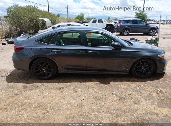 2HGFE2F52SH577929 2025 HONDA CIVIC Black Widok wnętrza z tyłu