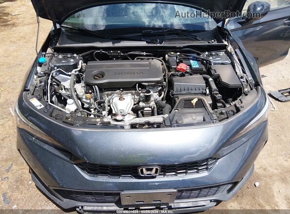 2HGFE2F52SH577929 2025 HONDA CIVIC Black Widok z tyłu