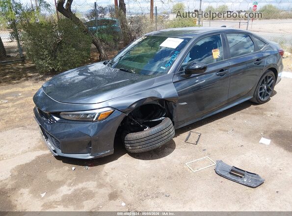 2HGFE2F52SH577929 2025 HONDA CIVIC Black Przód lewy