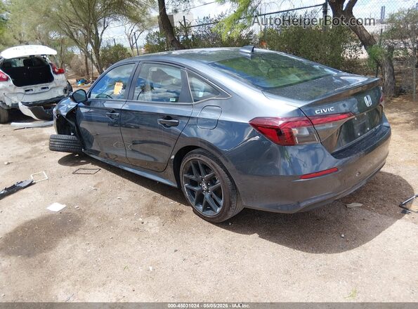 2HGFE2F52SH577929 2025 HONDA CIVIC Black Tył lewy