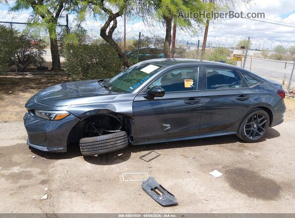 2HGFE2F52SH577929 2025 HONDA CIVIC Black Widok wnętrza 360 stopni