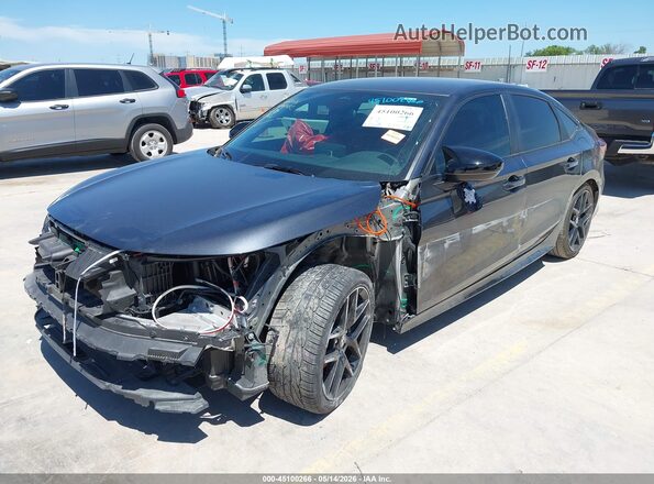 2HGFE2F52TH537674 2026 HONDA CIVIC Серый Передняя левая четверть