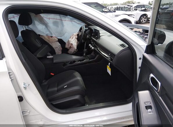 2HGFE2F52TH551218 2026 HONDA CIVIC White Widok wnętrza z przodu