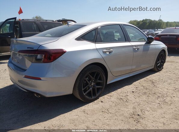 2HGFE2F52TH564339 2026 HONDA CIVIC Silver უკანა მარჯვენა