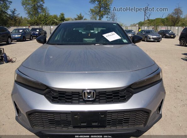 2HGFE2F52TH564339 2026 HONDA CIVIC Silver ხელსაწყოთა პანელის ხედი