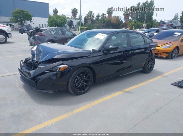 2HGFE2F52TH568679 2026 HONDA CIVIC Черный Передняя левая четверть