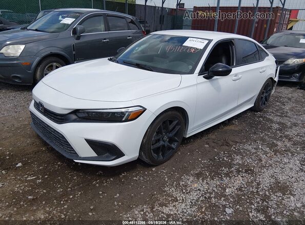 2HGFE2F53NH502340 2022 HONDA CIVIC White Front left