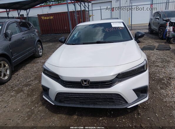 2HGFE2F53NH502340 2022 HONDA CIVIC White Dashboard view