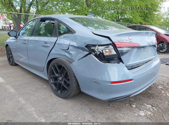 2HGFE2F53NH516920 2022 HONDA CIVIC Gray Tył lewy