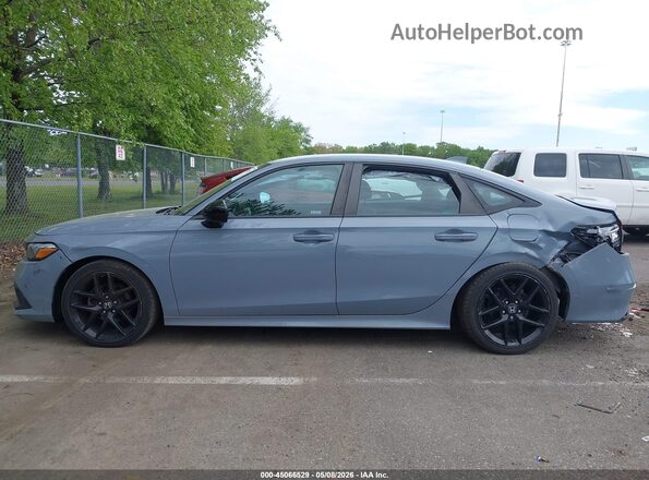 2HGFE2F53NH516920 2022 HONDA CIVIC Gray Widok wnętrza 360 stopni
