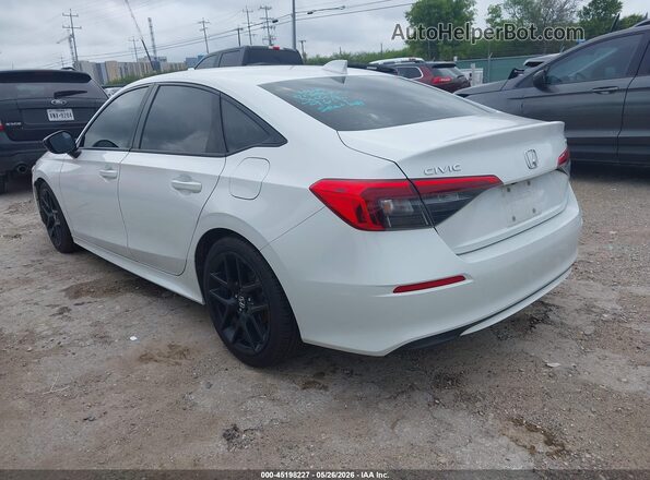 2HGFE2F53NH527982 2022 HONDA CIVIC White Հետևի ձախ