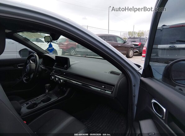2HGFE2F53NH531708 2022 HONDA CIVIC Light Blue Вид салона спереди