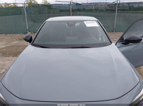 2HGFE2F53NH531708 2022 HONDA CIVIC Light Blue Вид спереди