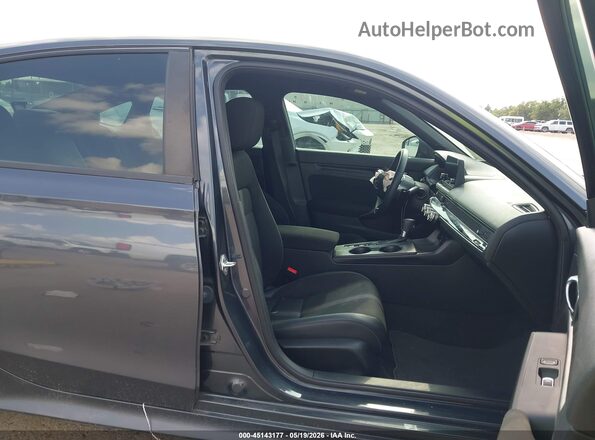 2HGFE2F53NH607217 2022 HONDA CIVIC Black Front interior view