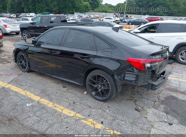 2HGFE2F53PH512546 2023 HONDA CIVIC Black Задня ліва чверть