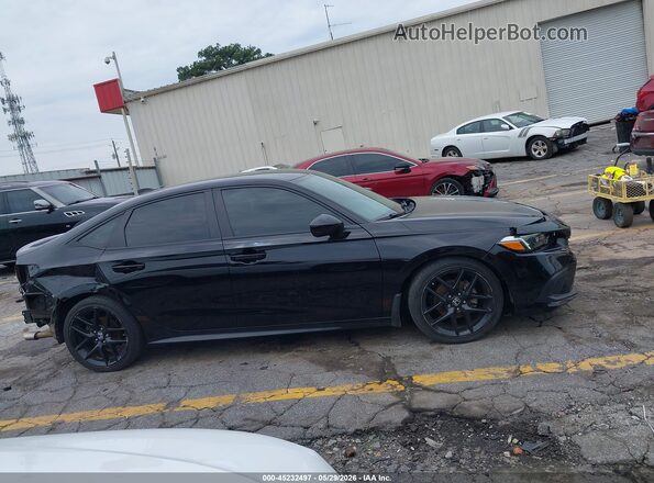 2HGFE2F53PH512546 2023 HONDA CIVIC Black Вид задньої частини салону