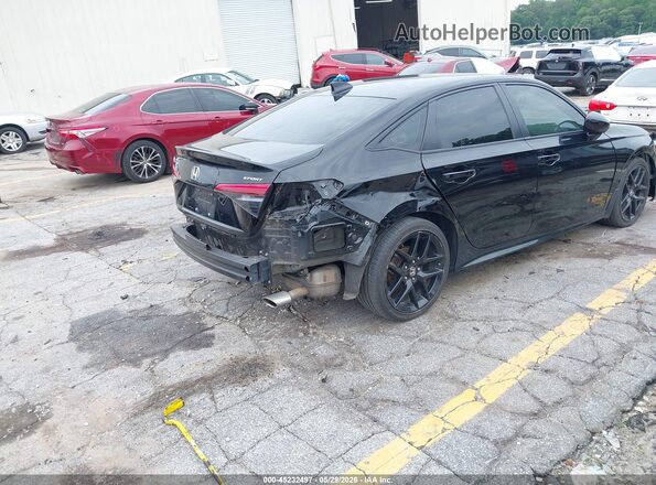 2HGFE2F53PH512546 2023 HONDA CIVIC Black Вид спереду