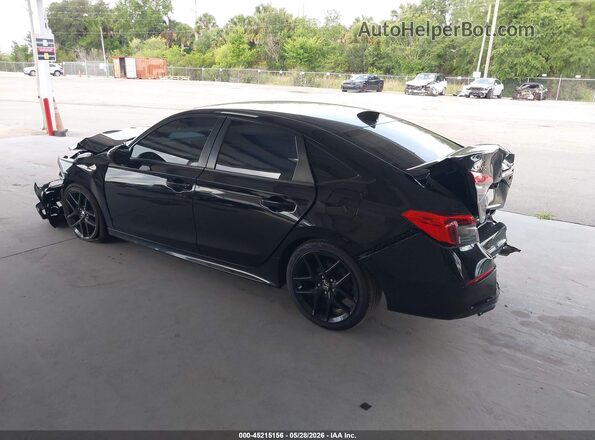 2HGFE2F53PH527841 2023 HONDA CIVIC Black Задня ліва чверть