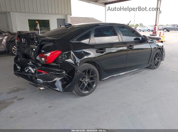 2HGFE2F53PH527841 2023 HONDA CIVIC Black Задня права чверть