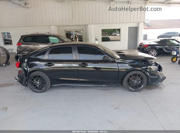 2HGFE2F53PH527841 2023 HONDA CIVIC Black Вид задньої частини салону