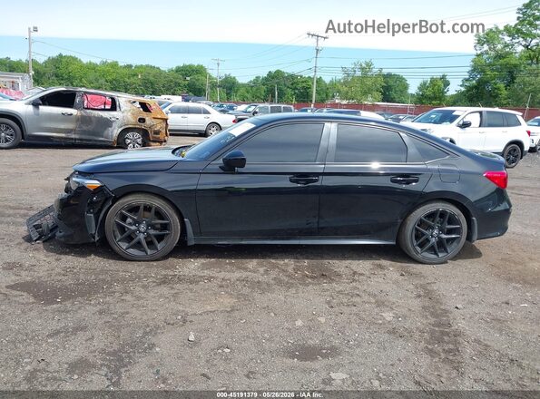 2HGFE2F53PH536281 2023 HONDA CIVIC Black Панорамний вид салону 360°