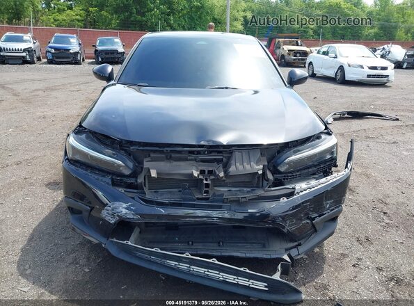 2HGFE2F53PH536281 2023 HONDA CIVIC Black Вид щитка приладів