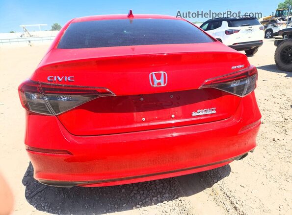 2HGFE2F53PH558488 2023 HONDA CIVIC Red 
