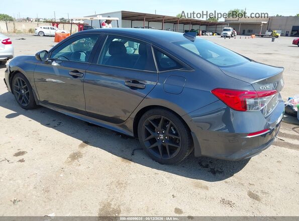2HGFE2F53RH543377 2024 HONDA CIVIC Серый Задняя левая четверть