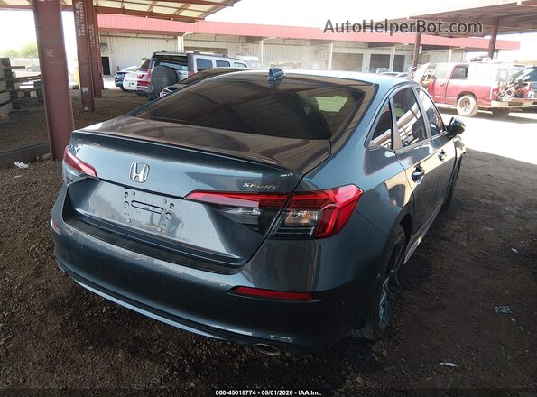 2HGFE2F53RH590117 2024 HONDA CIVIC Gray Trasero derecho
