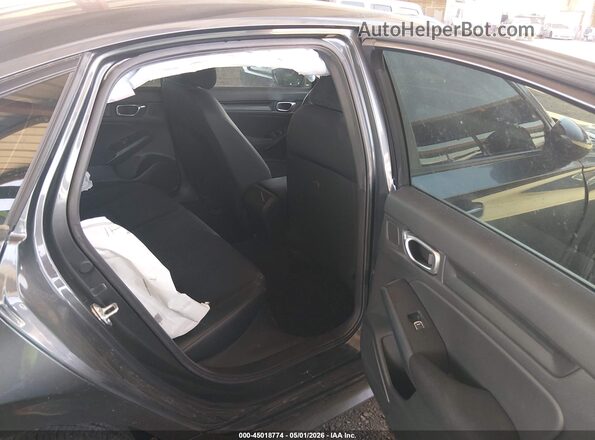 2HGFE2F53RH590117 2024 HONDA CIVIC Gray Vista de la etiqueta del VIN