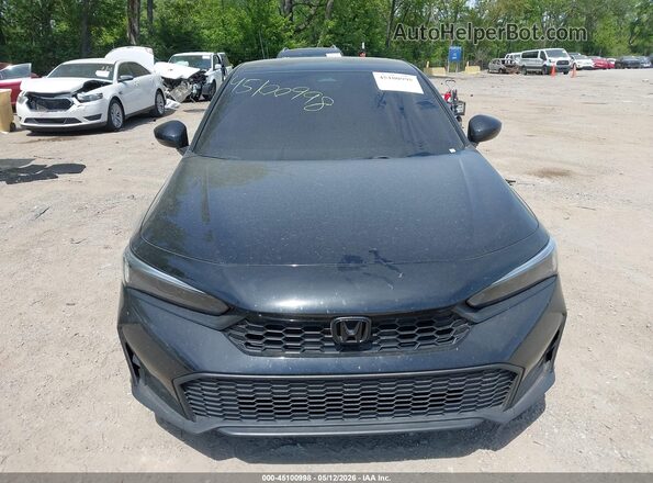 2HGFE2F53SH512684 2025 HONDA CIVIC Black ხელსაწყოთა პანელის ხედი