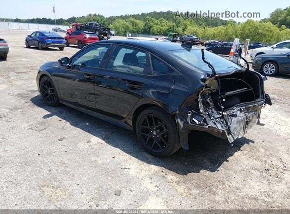 2HGFE2F53SH522275 2025 HONDA CIVIC Black Rear left