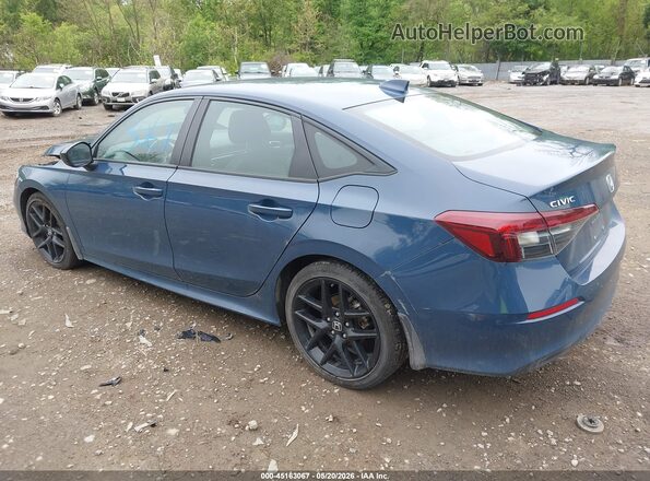 2HGFE2F53SH573128 2025 HONDA CIVIC Blue Հետևի ձախ