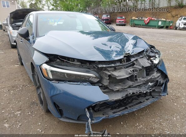 2HGFE2F53SH573128 2025 HONDA CIVIC Blue Դիմացի տեսք