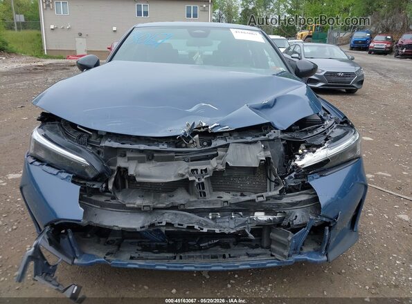 2HGFE2F53SH573128 2025 HONDA CIVIC Blue Սարքավորումների վահանակի տեսք