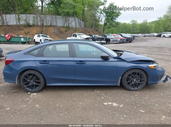 2HGFE2F53SH573128 2025 HONDA CIVIC Blue Սալոնի հետևի տեսք