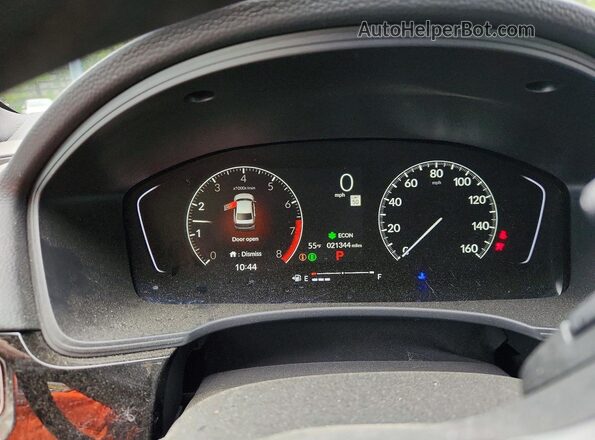 2HGFE2F53SH600201 2025 HONDA CIVIC Черный Вид щитка приборов