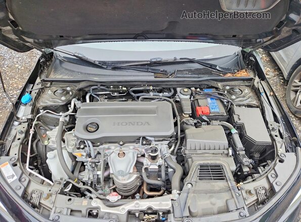 2HGFE2F53SH600201 2025 HONDA CIVIC Черный Вид задней части салона