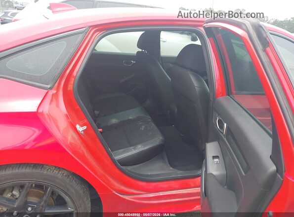 2HGFE2F54NH516795 2022 HONDA CIVIC Красный Вид наклейки с VIN-кодом
