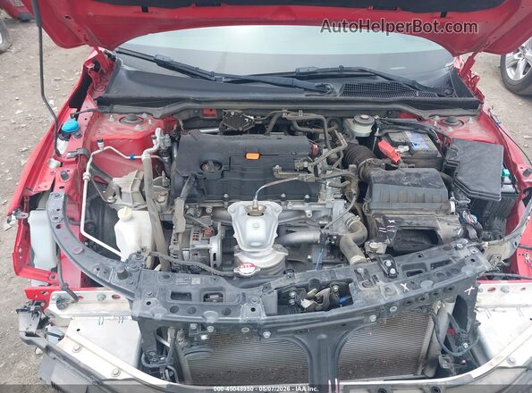2HGFE2F54NH516795 2022 HONDA CIVIC Красный Вид сзади